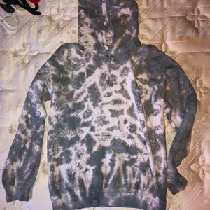 A tiedye hoodie, very soft and comfortable